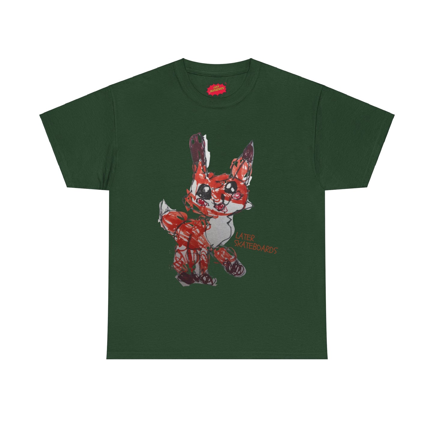 Later Fox Tee by Bowie