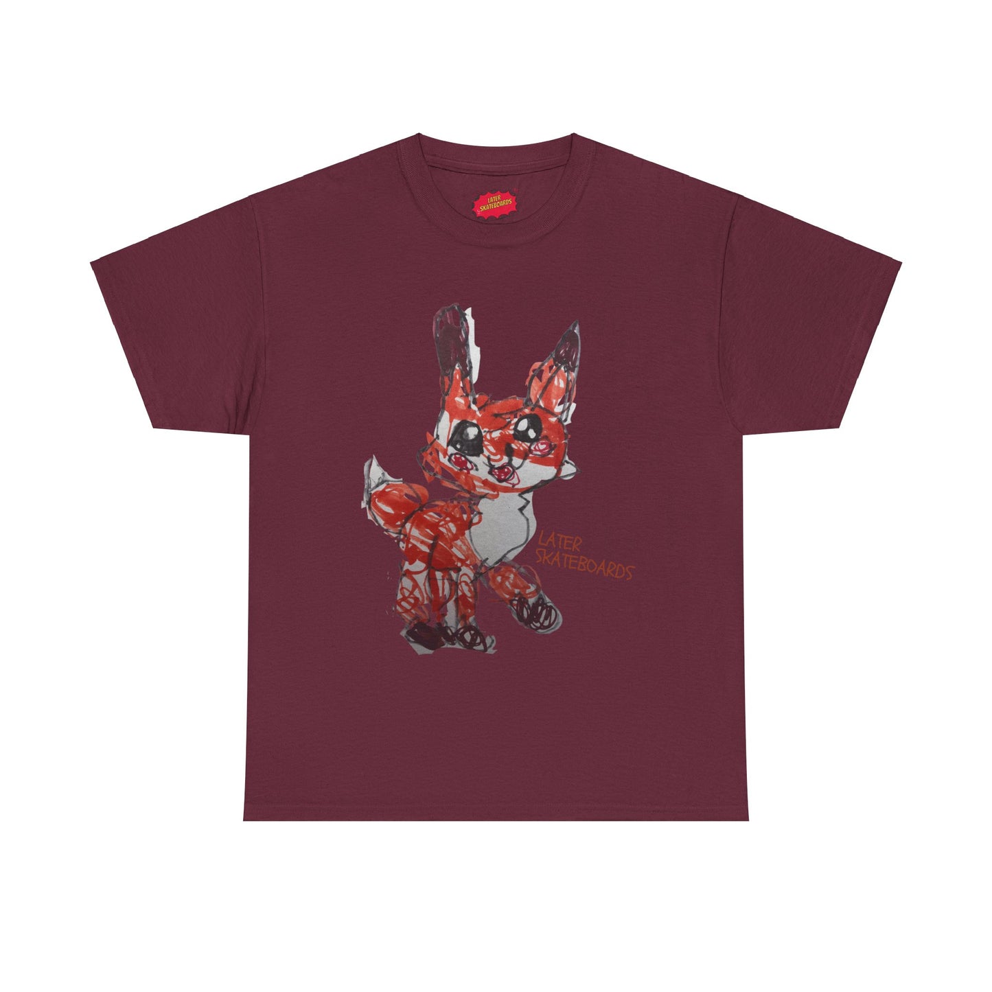Later Fox Tee by Bowie