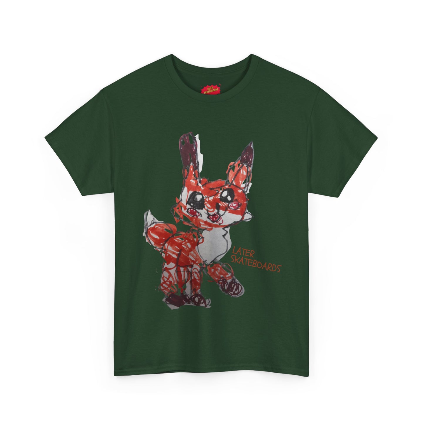 Later Fox Tee by Bowie