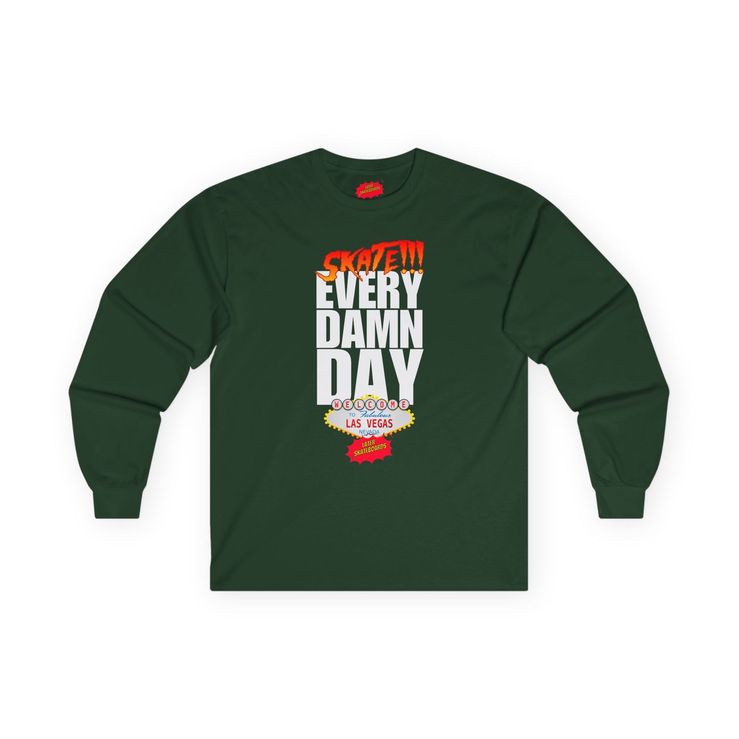 Later Skate EDD Long Sleeve Tee