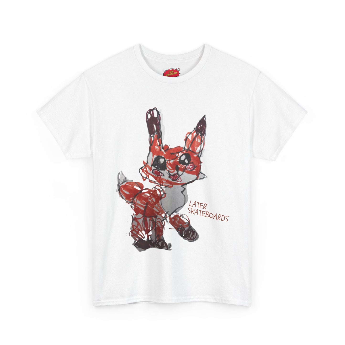Later Fox Tee by Bowie