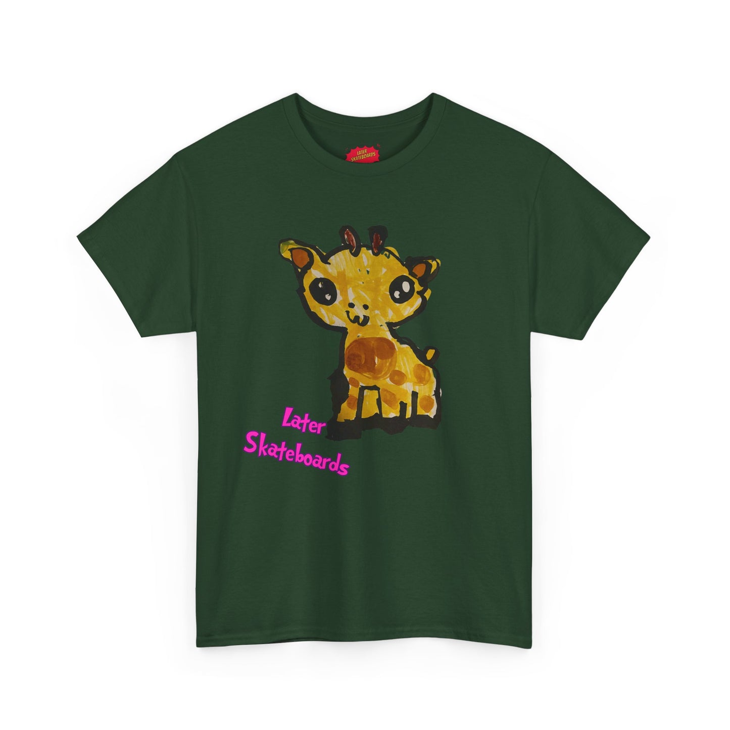 Later Giraffe Tee by Bowie