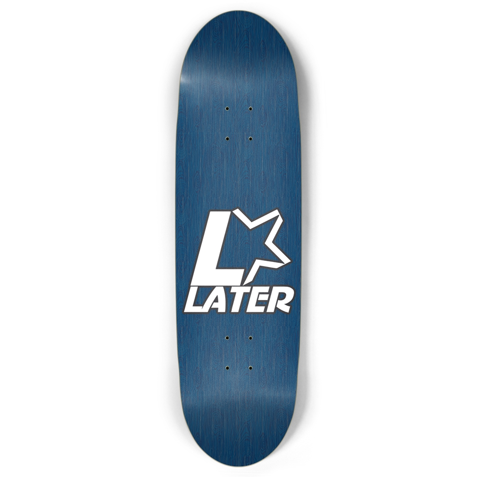 Later Starts Now Football Deck