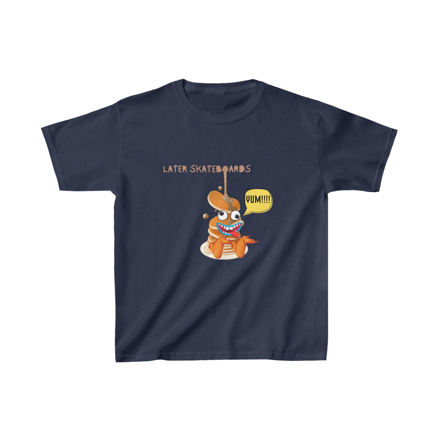 Later Chicken Waffle Creature Grom (Kids) Shirt