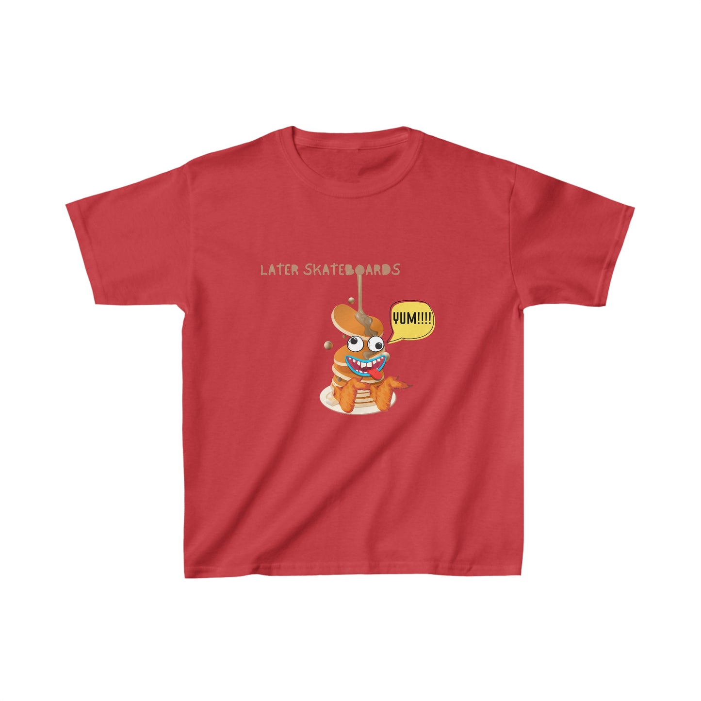 Later Chicken Waffle Creature Grom (Kids) Shirt