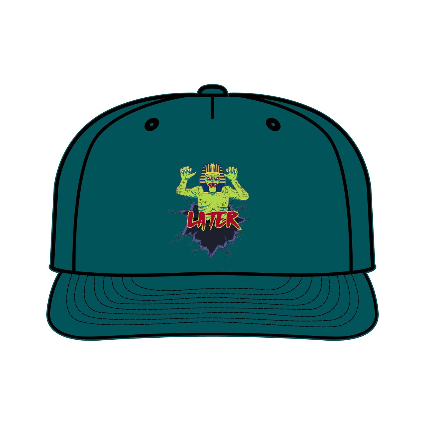 Later Lagoon Mummy Hat