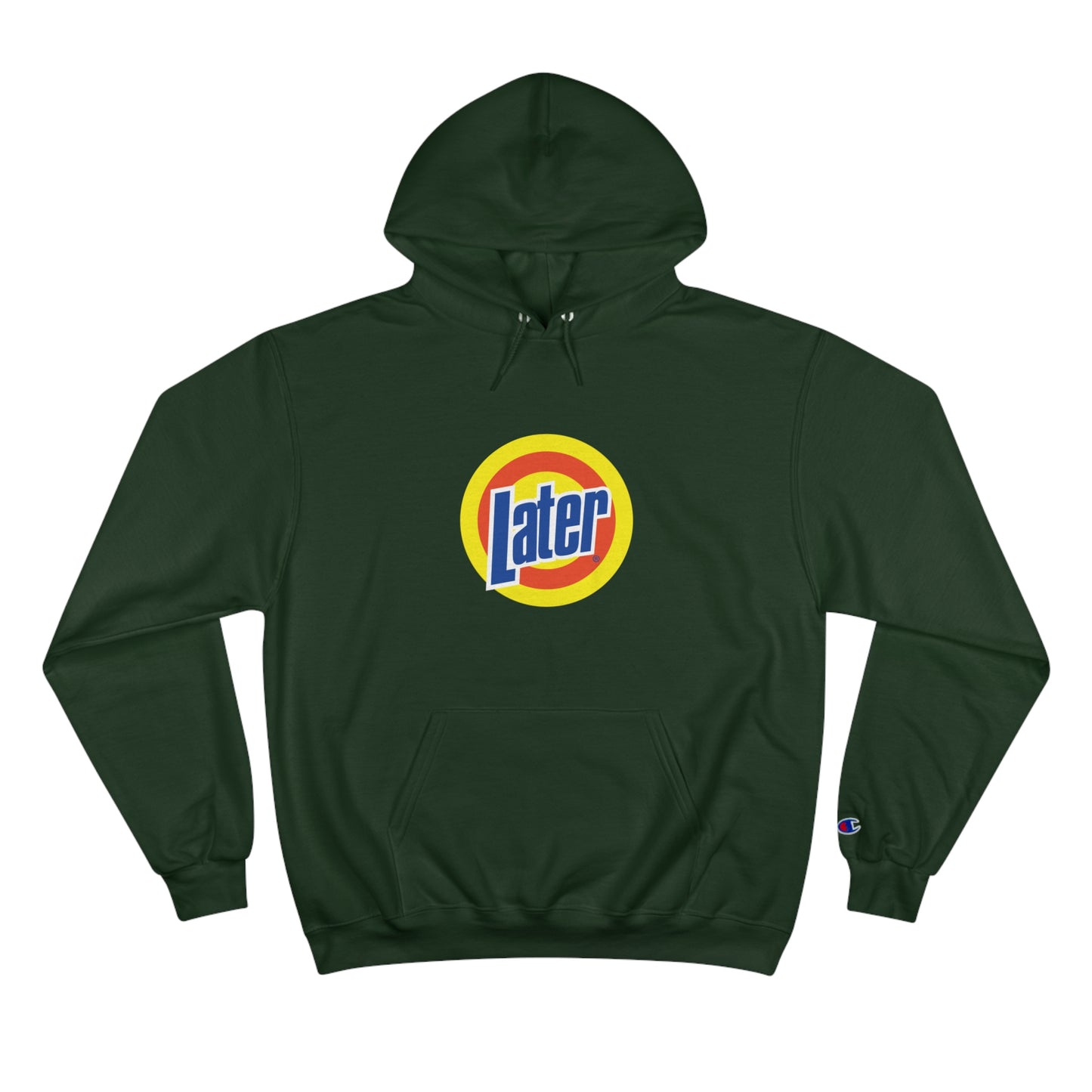 Later Clean AF Champion Hoodie