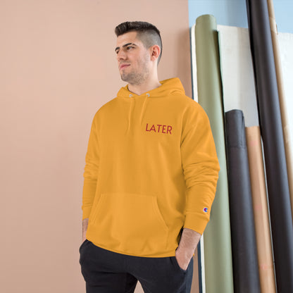 Later OG iSpy Premium Hoodie by Champion.