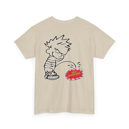 Calvin Pees on Later Tee