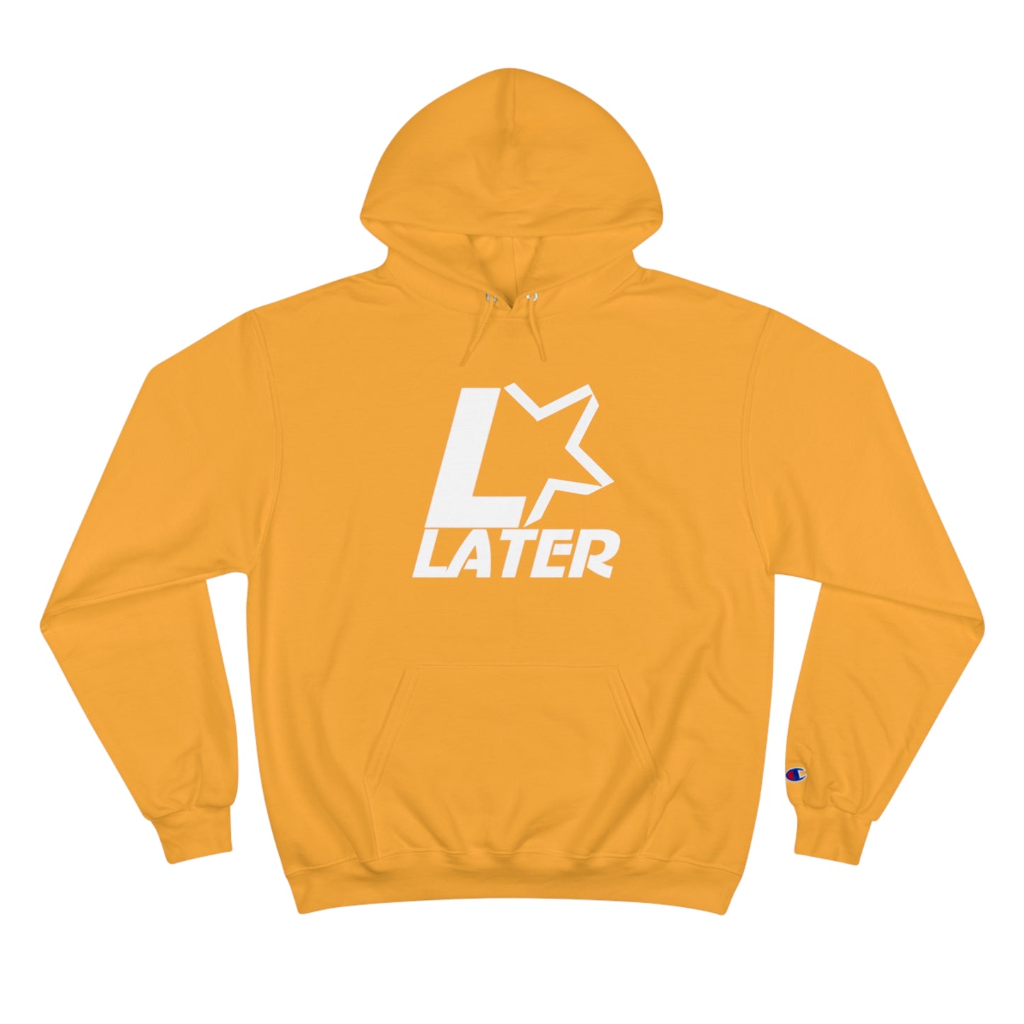 Later Starts Now Champion Hoodie