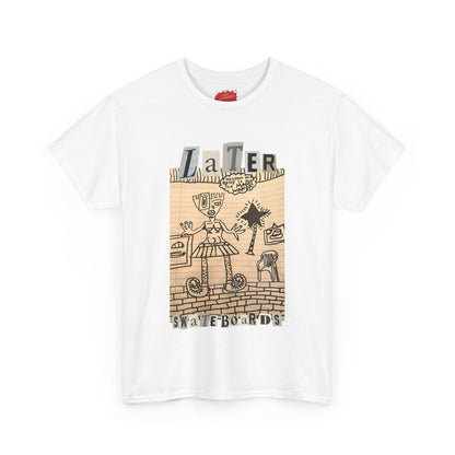 Later Doodle Tee by Sage