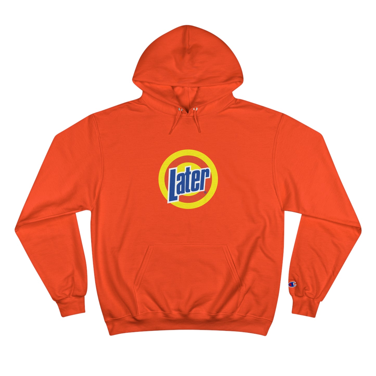 Later Clean AF Champion Hoodie