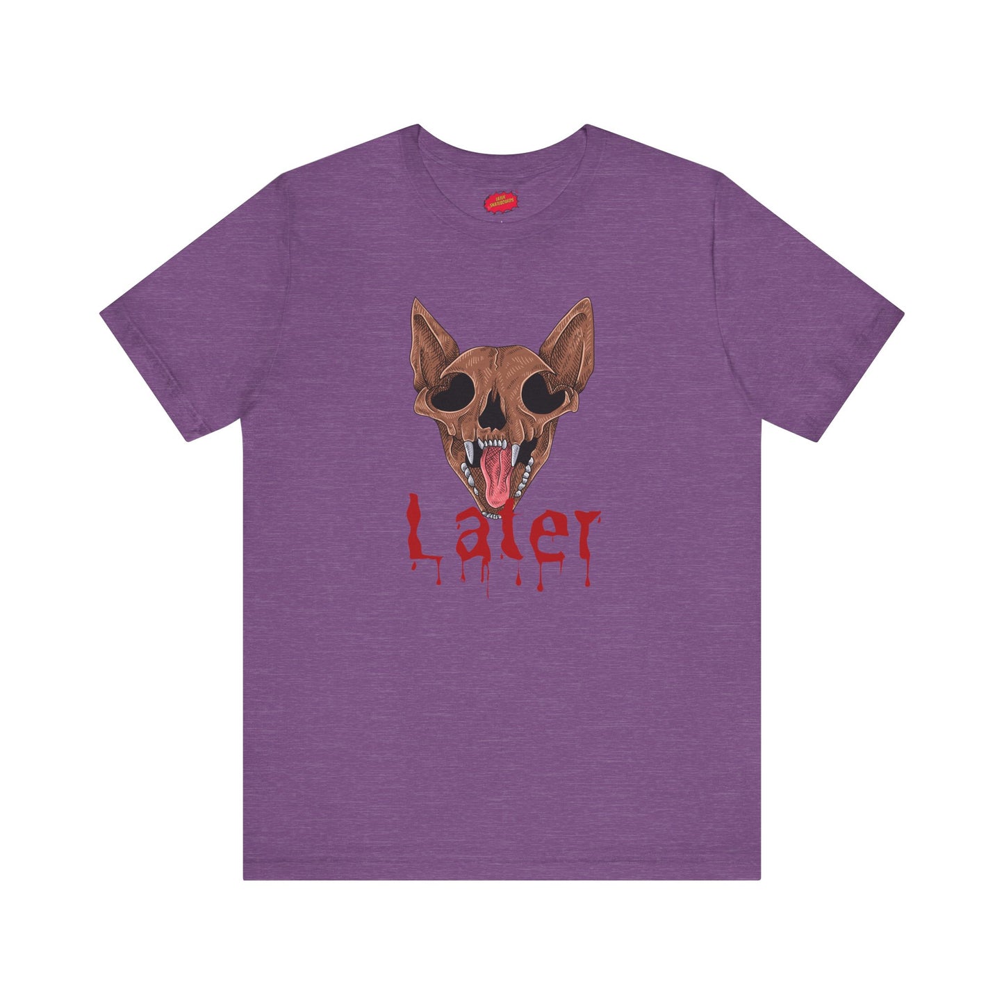 Later Cat Skull Tee