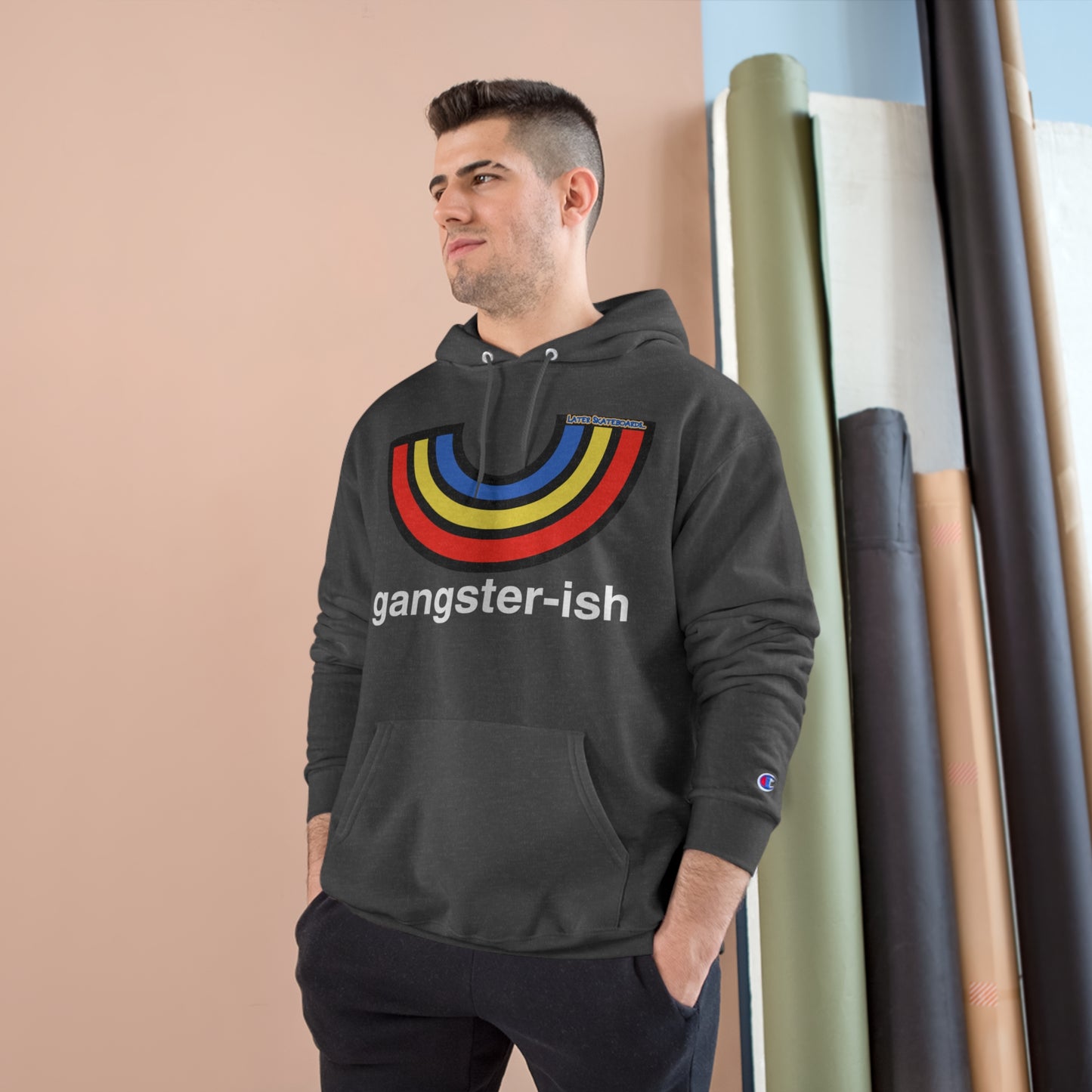 Gansterish Later Champion Hoodie