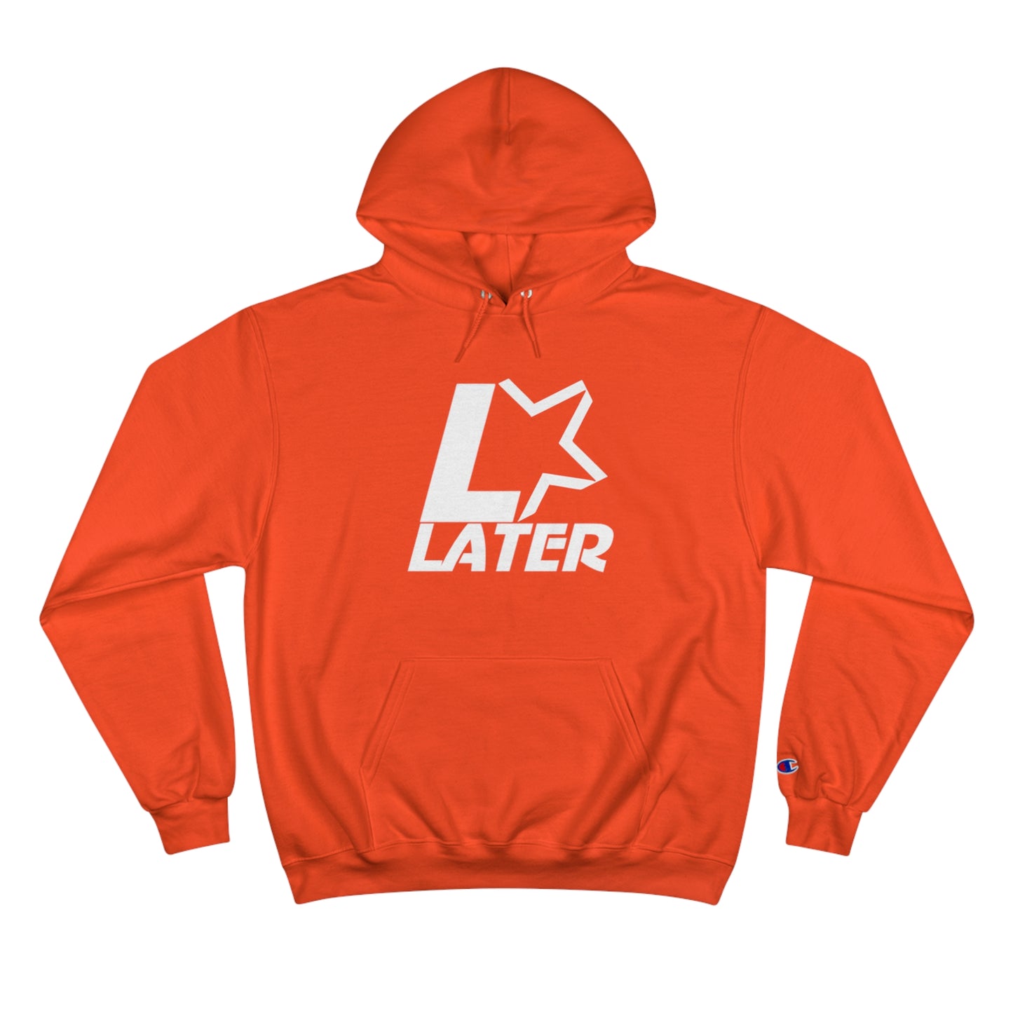 Later Starts Now Champion Hoodie