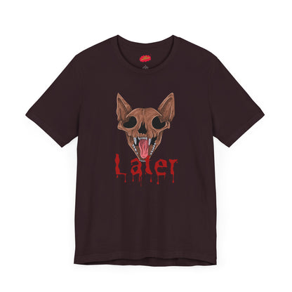 Later Cat Skull Tee