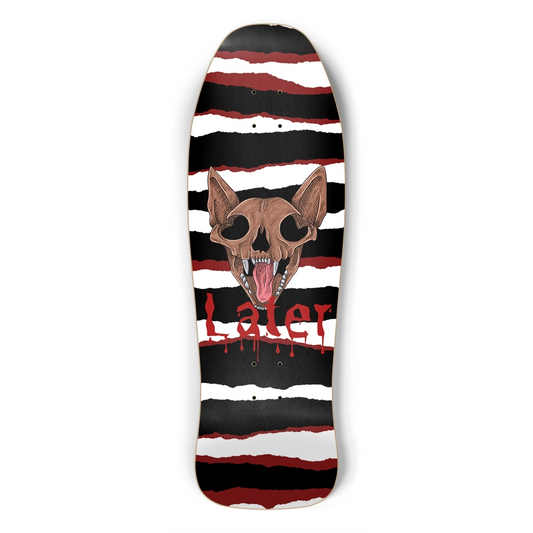 Later Cat Skull Shredder Deck