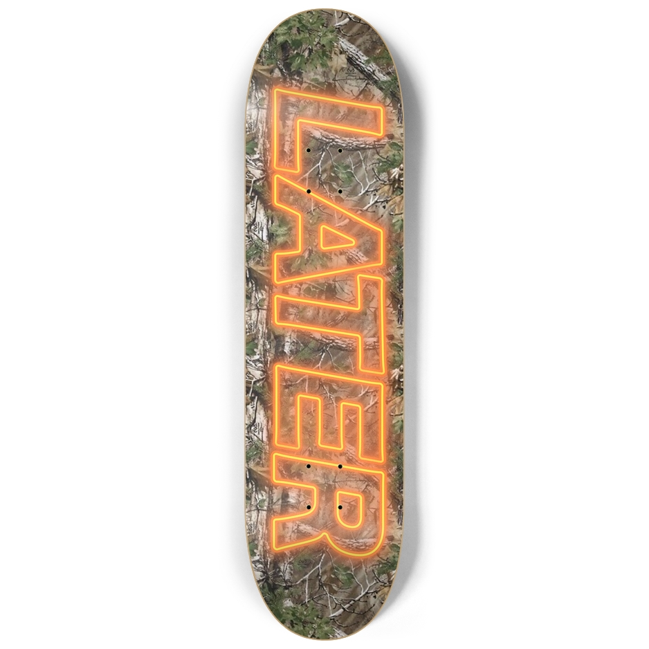 Later Camo 8.25 Deck