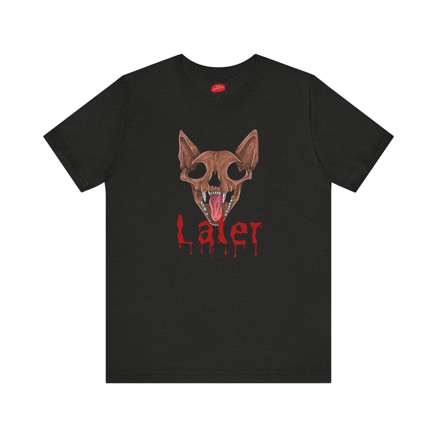 Later Cat Skull Tee