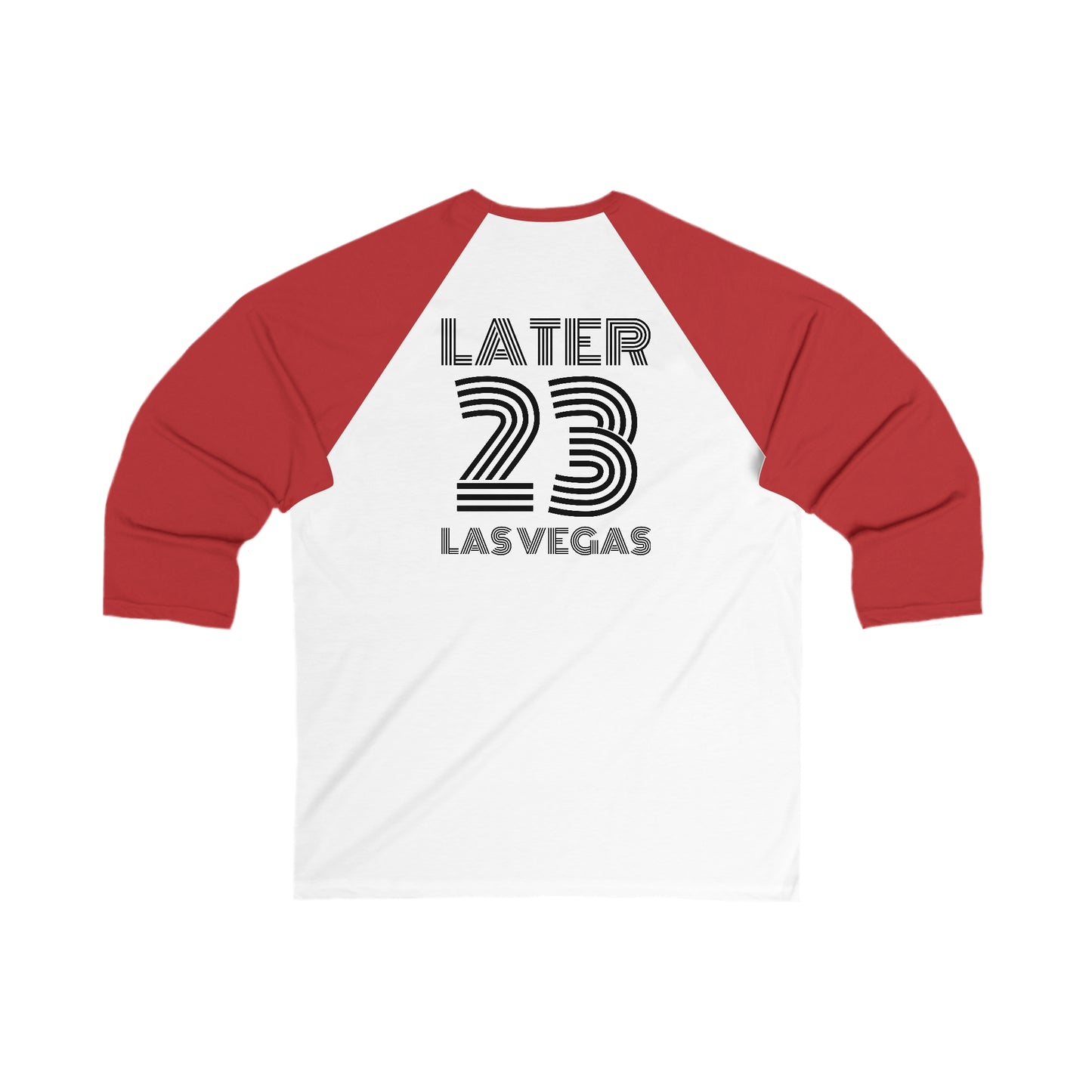 Later Skate EDD Unisex 3/4 Sleeve Baseball Tee