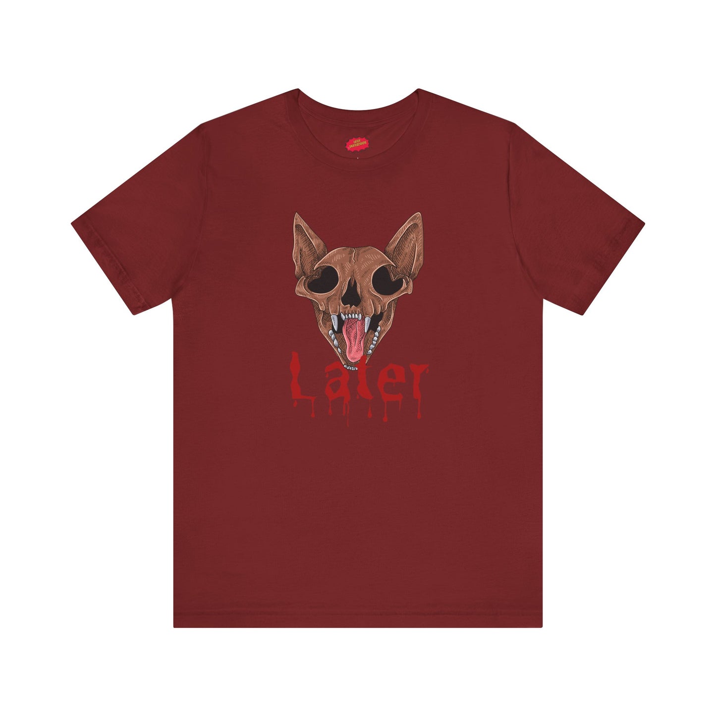 Later Cat Skull Tee