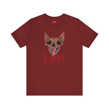 Later Cat Skull Tee