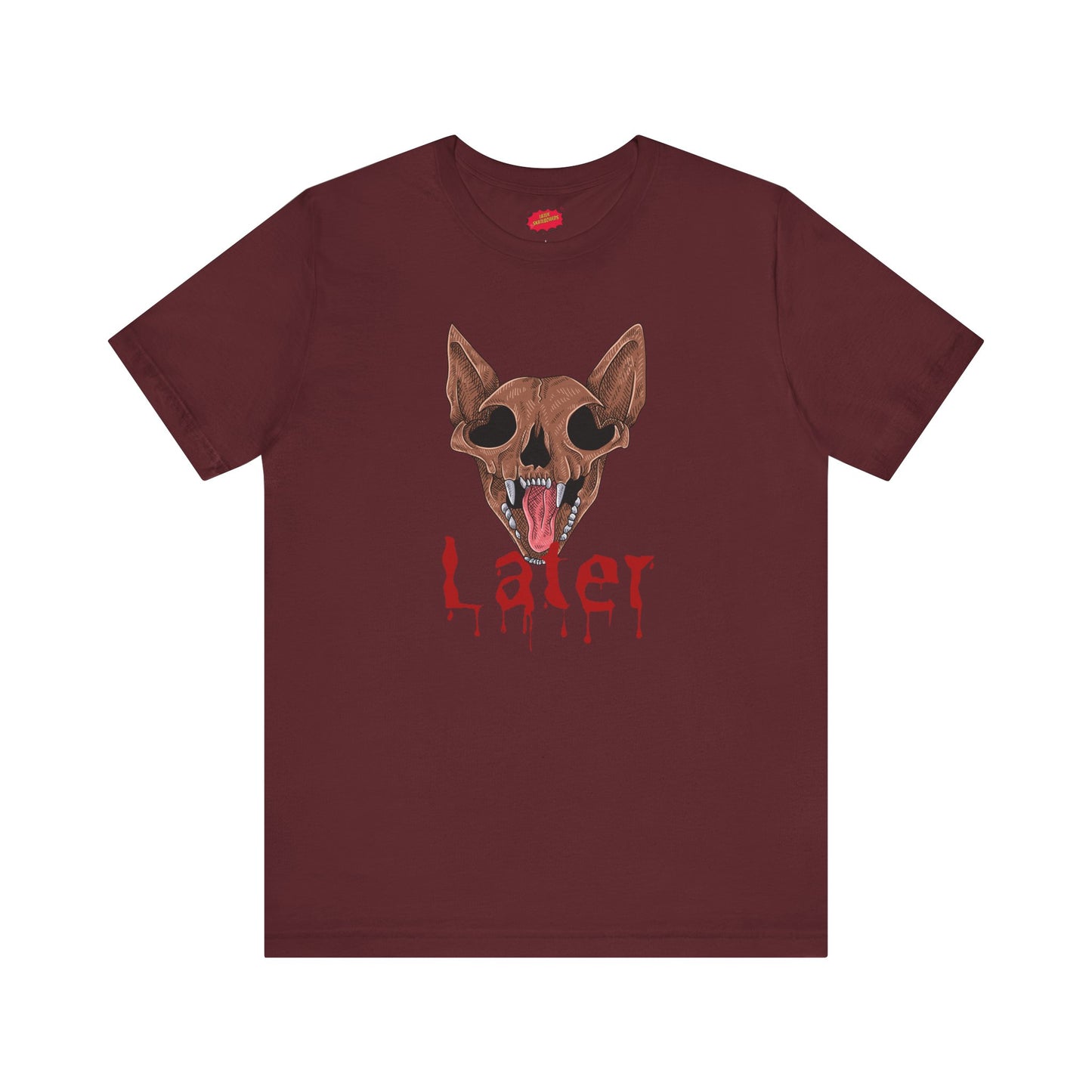 Later Cat Skull Tee