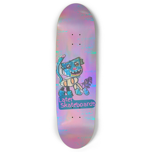 Later Cat Joy Football Holofoil Deck by Bowie