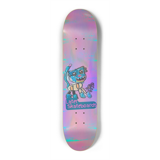 Later Cat Joy Grom (Mini) Holofoil Deck by Bowie